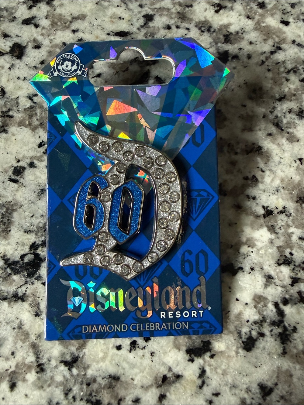Disneyland 60th Anniversary Pin